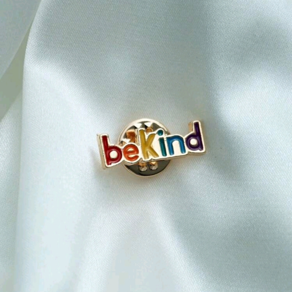 Colorful 'Be Kind' Pin - Picture 2 of 3